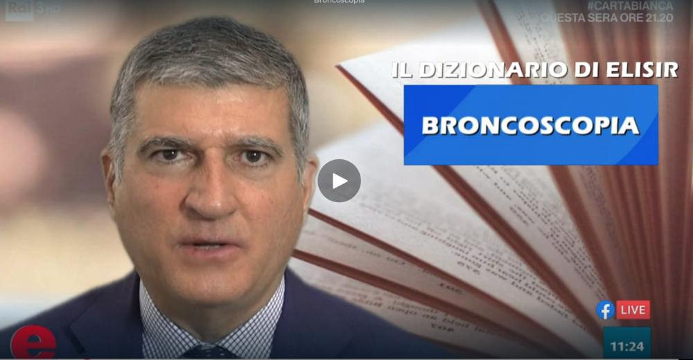 Broncospia, ne parla il prof. Harari alla trasmissione tv Elisir