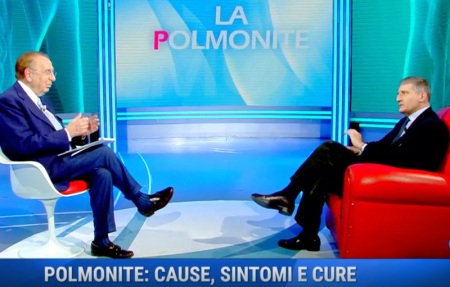 Sergio Harari opsite della trasmissione TV Elisir Sergio Harari opsite della trasmissione TV Elisir